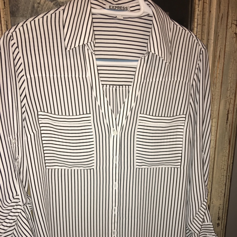 Express The Portofino Blouse Slim Fit